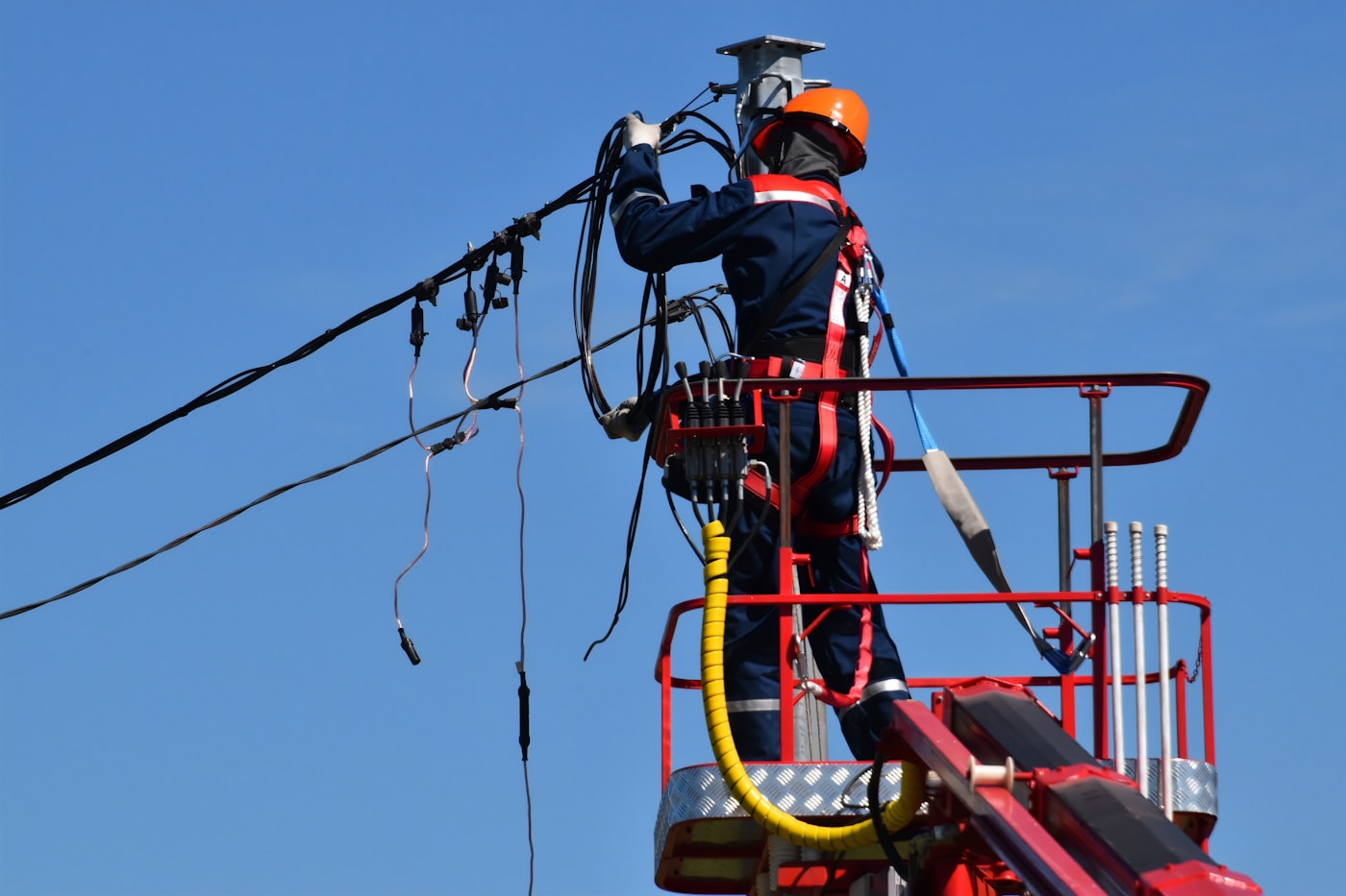Marcus Hale, lead electrician